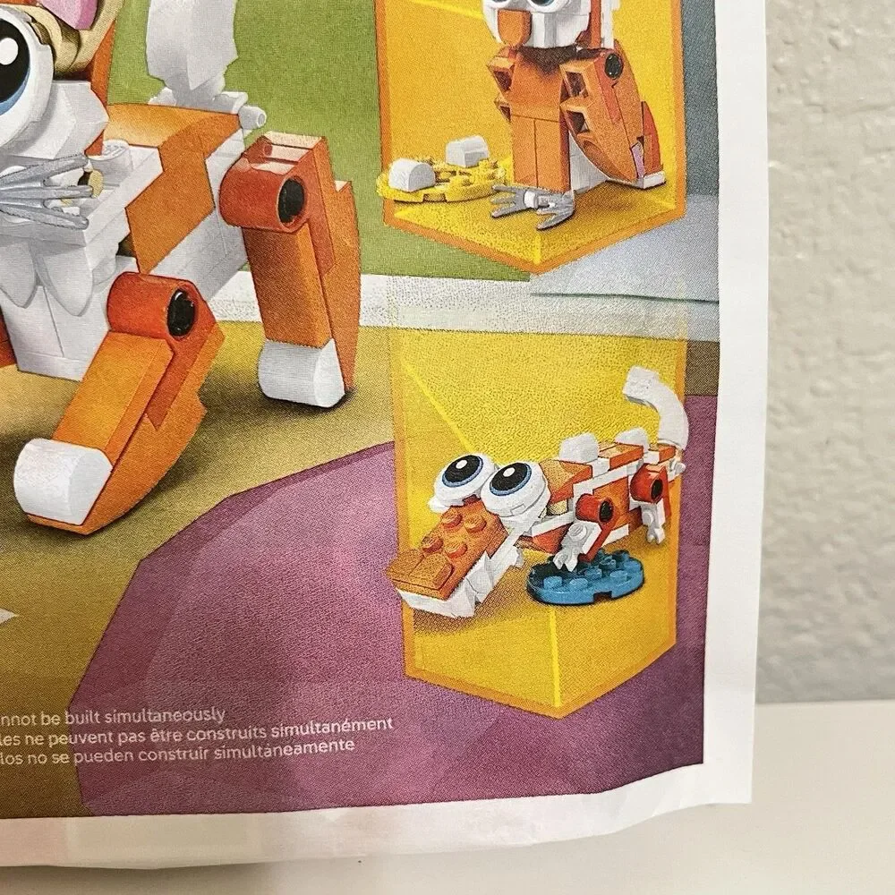 Lego Creator 3-in-1 Orange Cat Building Toy 30714 79 PCS SEALED